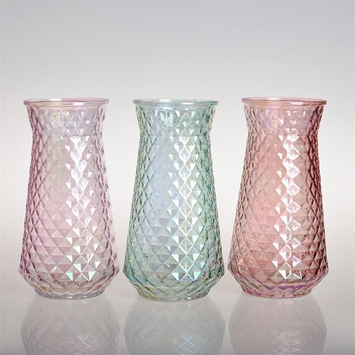 Colorful Machinemade Vase For Decoration