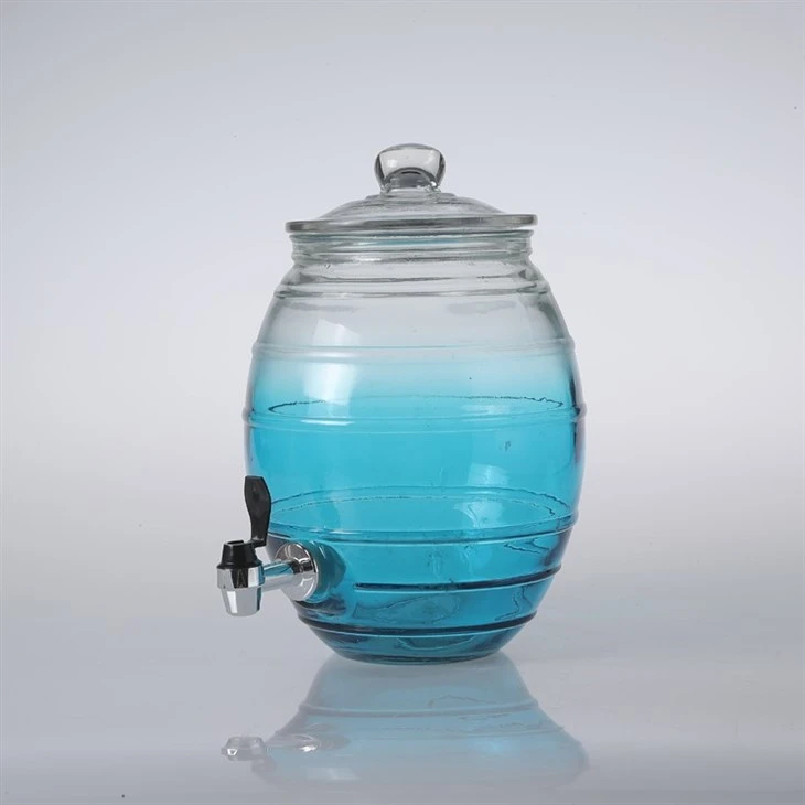 Glass Water Juice Drink Dispensers