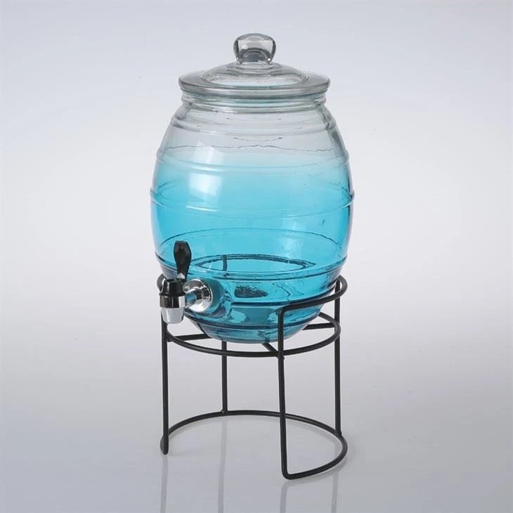 Glass Water Juice Drink Dispensers