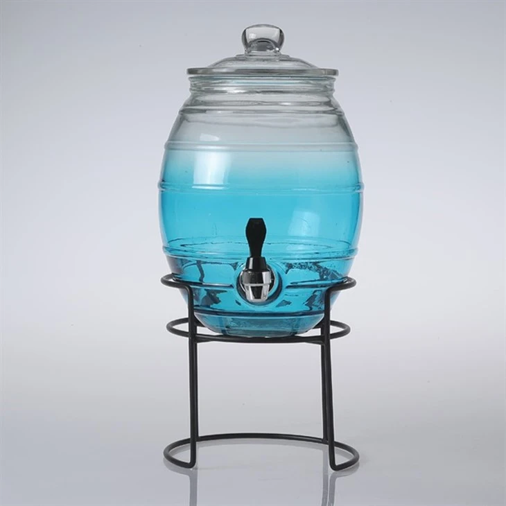 Glass Water Juice Drink Dispensers