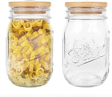 Mason Jar có nắp đậy Jar lưu trữ