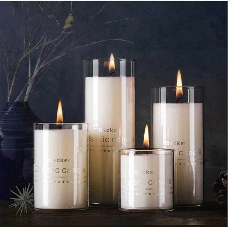 Make A Statement With A Glass Candlestick