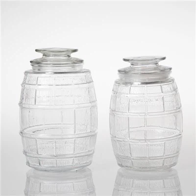 2 lọ thủy tinh miệng rộng