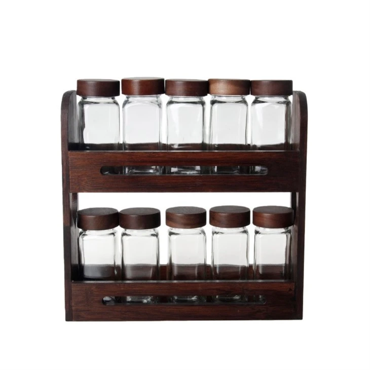 10-Piece Spices Glass Jar Set suppliers