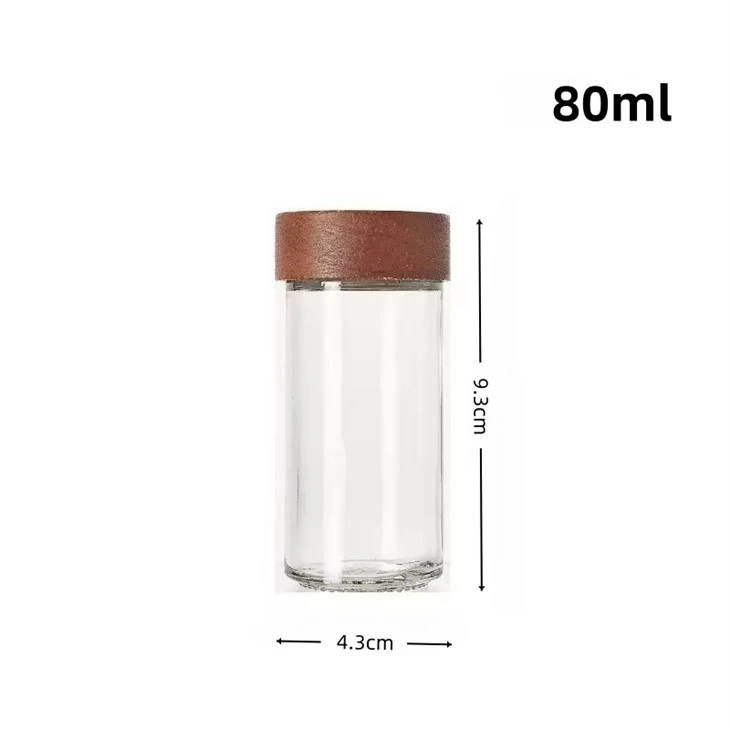 10-Piece Spices Glass Jar Set high quality
