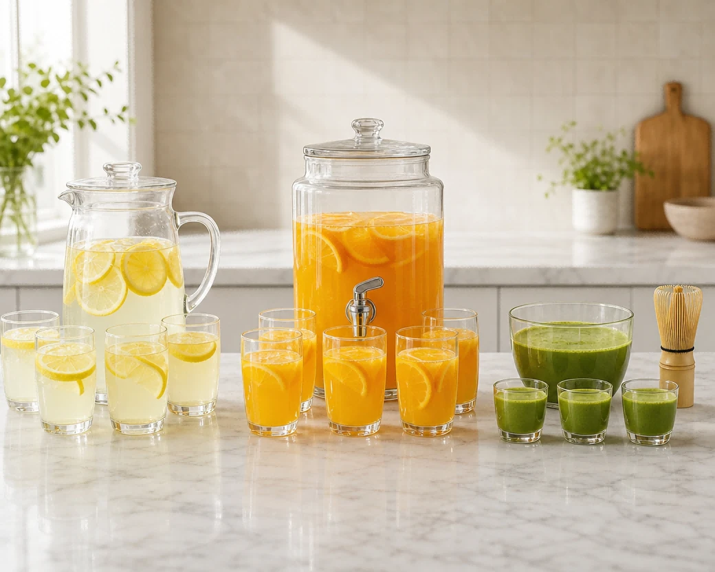 Glass drinkware retail sets and gift packaging Glass drinkware retail sets and gift packaging